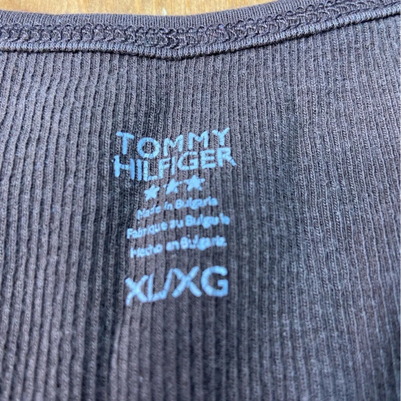Womans Tommy Hilfiger Muscle Shirt XL Brown - Picture 2 of 7